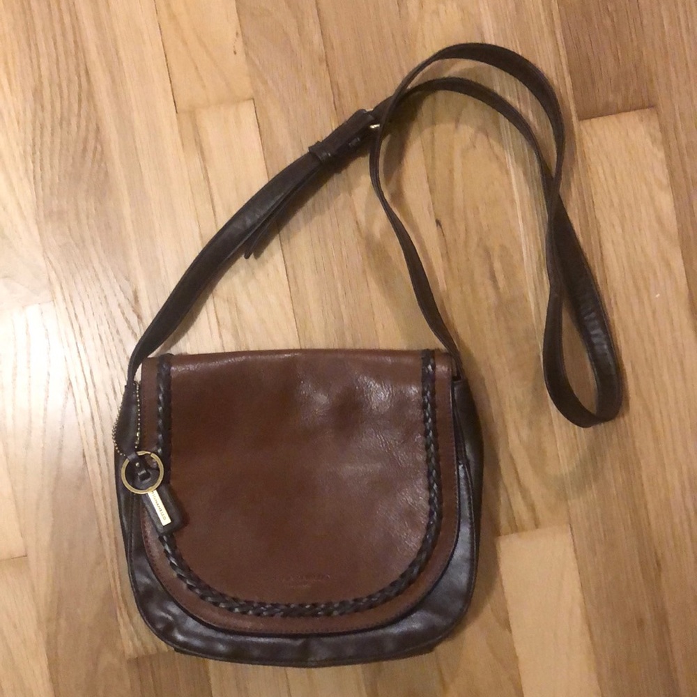 Brown Leather Crossbody bag